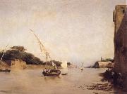 Eugene Fromentin View of the Nile china oil painting reproduction